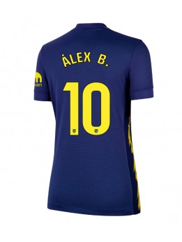 Atletico Madrid Alex Baena #10 Replika Borta Kläder Dam 2025-26 Kortärmad